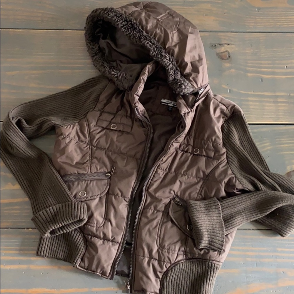 Chocolate brown coat/sweater